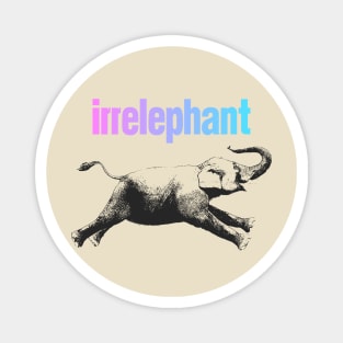 Irrelephant Elefant Magnet